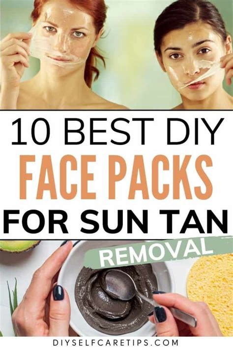 face pack for removing tanning.